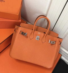 Bolsa Hermès Birkin 30 Laranja Italiana