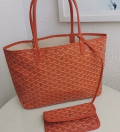 Bolsa Goyard St Louis Laranja Média Italiana