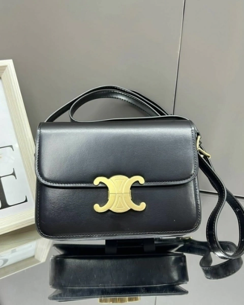Bolsa Celine Teen Preta Italiana