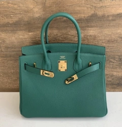 Bolsa Hermes Birkin 30 Verde Italiana