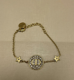 Pulseira Dior CD com Brilho Italiana