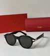 Óculos Cartier Preto Italiana