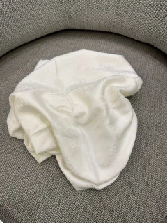 Echarpe Gucci Branca Italiana