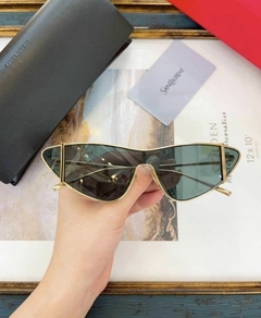 Óculos YSL Verde com Dourado Italiana