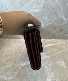 Carteira Chanel Couro Caviar Preto Italiana - loja online