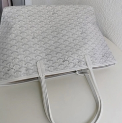 Bolsa Goyard St Louis Branca Média Italiana - loja online