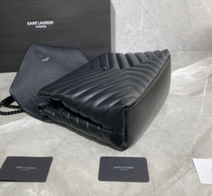 Bolsa YSL Loulou Média All Black Italiana - comprar online