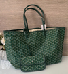 Bolsa Goyard St Louis Verde Grande Italiana