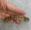 Pulseira Dior CD Dourado Envelhecido Italiana