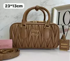 Bolsa Miu Miu Marrom Italiana