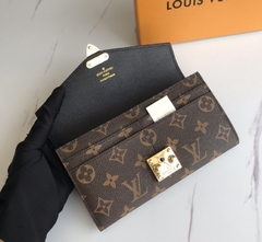 Carteira Louis Vuitton Pallas Preta Italiana na internet