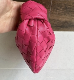 Bolsa Mini Jodie Bottega Veneta Pink Italiana - comprar online
