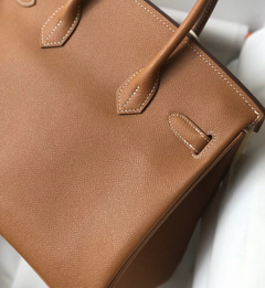 Bolsa Hermes Birkin 25 Caramelo Italiana