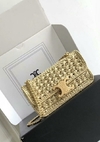Bolsa Celine Ráfia Palha Pequena Italiana