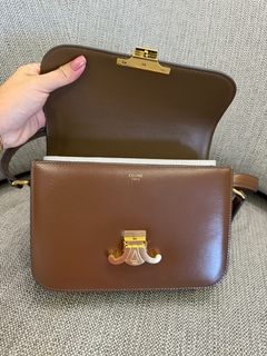 Bolsa Celine Triomphe Classique Marrom Italiana - comprar online