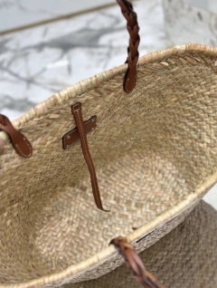 Bolsa Prada Em Palha Italiana - Romaly Grifes