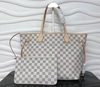 Bolsa Louis Vuitton Neverfull Mm Damier Azur Italiana