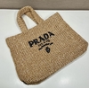 Bolsa Prada Tote Ráfia Italiana