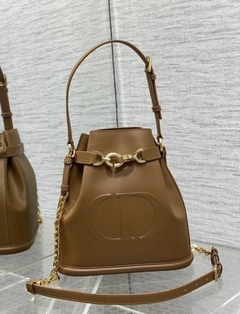 Bolsa Dior C’est Média Caramelo Italiana