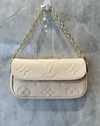 Bolsa Carteira Ivy Louis Vuitton Creme Italiana