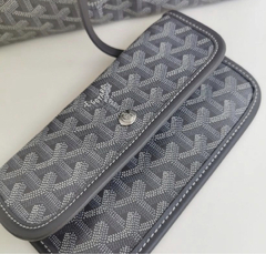 Bolsa Goyard St Louis Cinza Média Italiana na internet