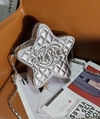 Bolsa Chanel Estrela Prata Italiana