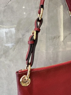 Bolsa Prada Tessuto Hobo Vermelha Italiana na internet