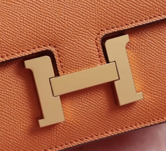 Bolsa Hermes Constance Laranja 24 Italiana - comprar online
