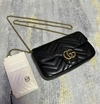 Bolsa Gucci GG Marmont Mini Preta Italiana