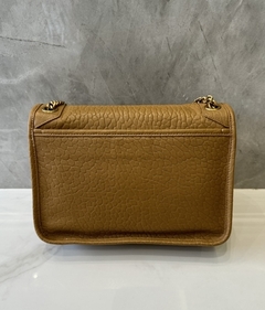 Bolsa YSL Niki Caramelo Couro Texturizado Italiana - comprar online