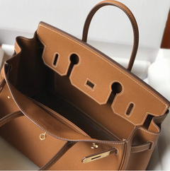 Bolsa Hermes Birkin 25 Caramelo Italiana - comprar online