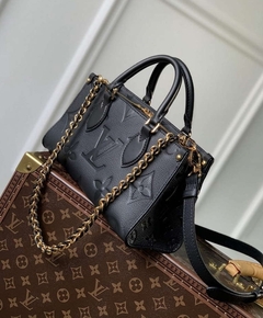 Bolsa Louis Vuitton OnTheGo East West Preta Italiana - comprar online