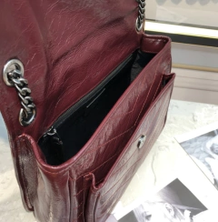 Bolsa YSL Niki Vinho Italiana