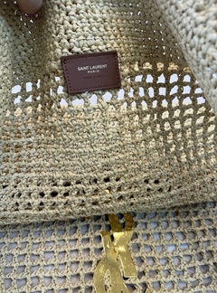 Bolsa YSL Icare Em Ráfia Italiana - Romaly Grifes Bolsas