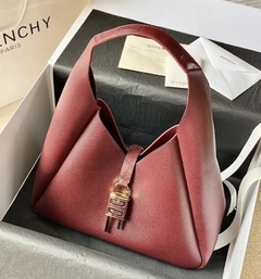 Bolsa Givenchy G-Hobo Média Vermelha Italiana