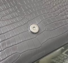 Bolsa YSL Kate Croco Cinza Italiana na internet