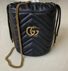 Bolsa Gucci Bucket Pequena Preta Italiana