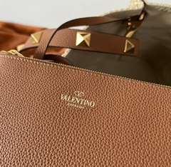 Bolsa VLTN VLogo Em Ráfia Italiana - loja online