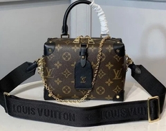 Bolsa Louis Vuitton Petite Malle Souple Monogram Preto Italiana
