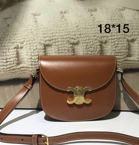 Bolsa Teen Besace Triomphe Celine Caramelo Italiana