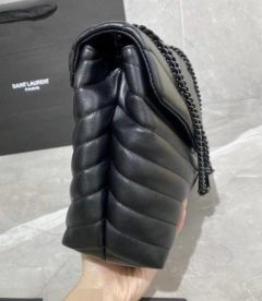 Bolsa YSL Loulou Média All Black Italiana