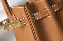 Bolsa Hermes Birkin 25 Caramelo Italiana - Romaly Grifes Bolsas