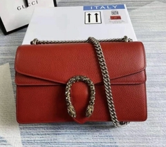 Bolsa Gucci Dionysus Super Mini Vermelha Italiana