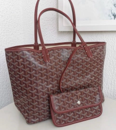 Bolsa Goyard St Louis Vinho Média Italiana