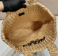 Bolsa Prada Tote Ráfia Italiana - loja online