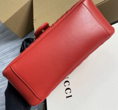 Imagem do Bolsa Gucci Marmont Top Handle Vermelha Média Italiana