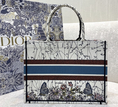 Bolsa Tote Dior Book Constellation Iatte Multicolorido Italiana - Romaly Grifes Bolsas