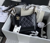 Bolsa Chanel Hobo Pequena Gabrielle Preta Italiana