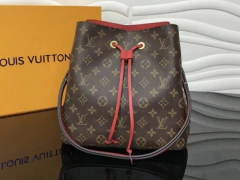 Bolsa Louis Vuitton Neonoé Monogram Vermelha Italiana