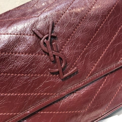 Bolsa YSL Niki Vinho Italiana - comprar online